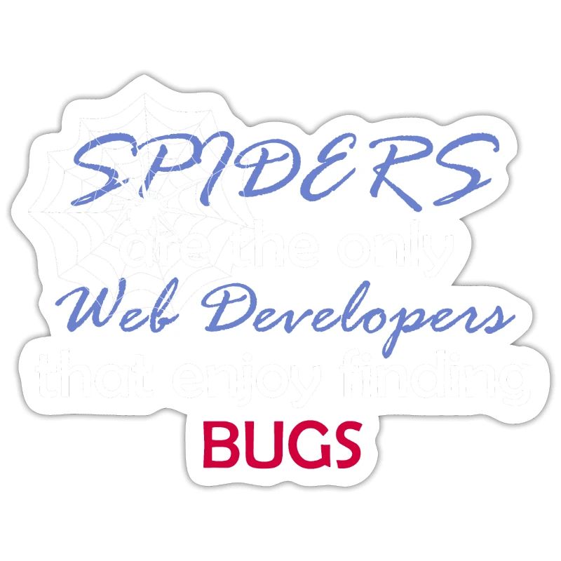 Web Developer Programmer Funny Spider Gifts