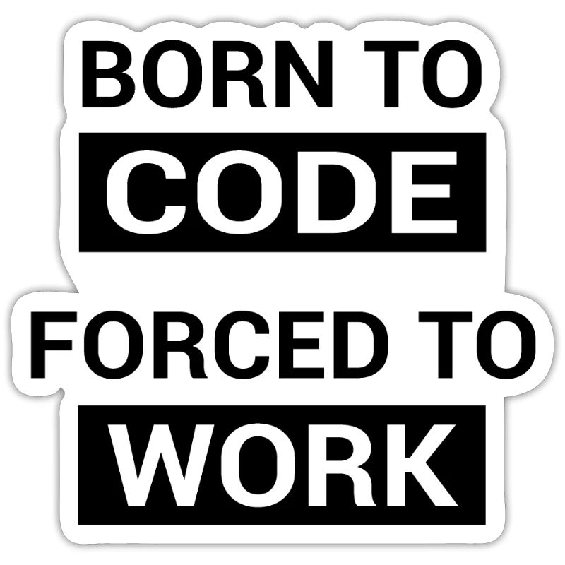 Programmeur né pour coder