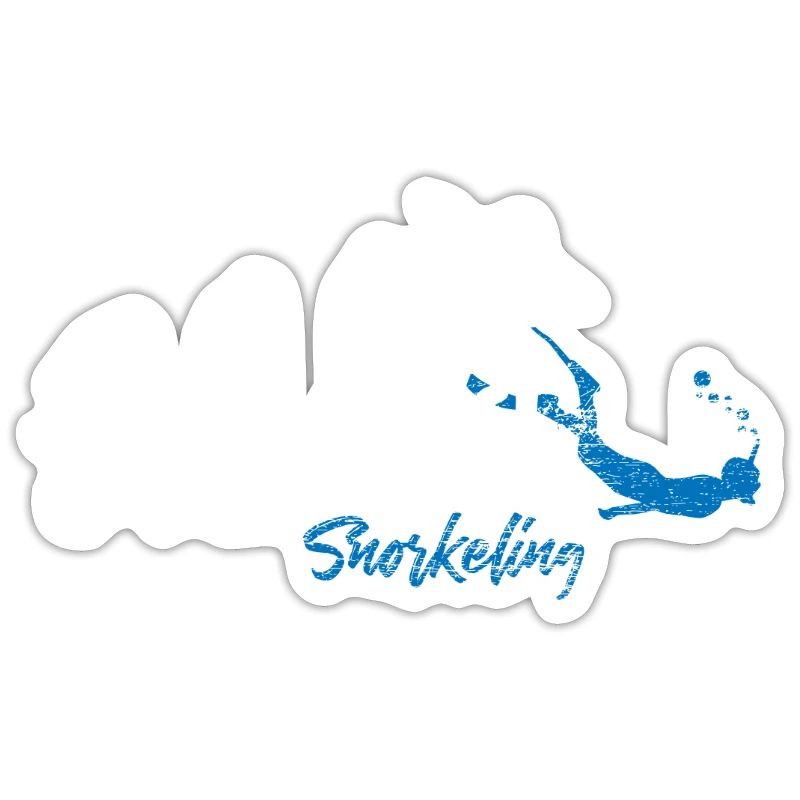 Plongée plongée avec tuba évolution récif de corail