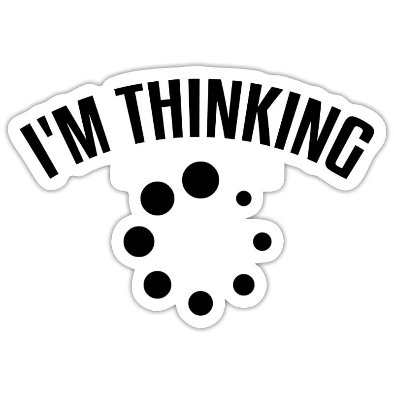 Computer Nerd I'm Thinking...