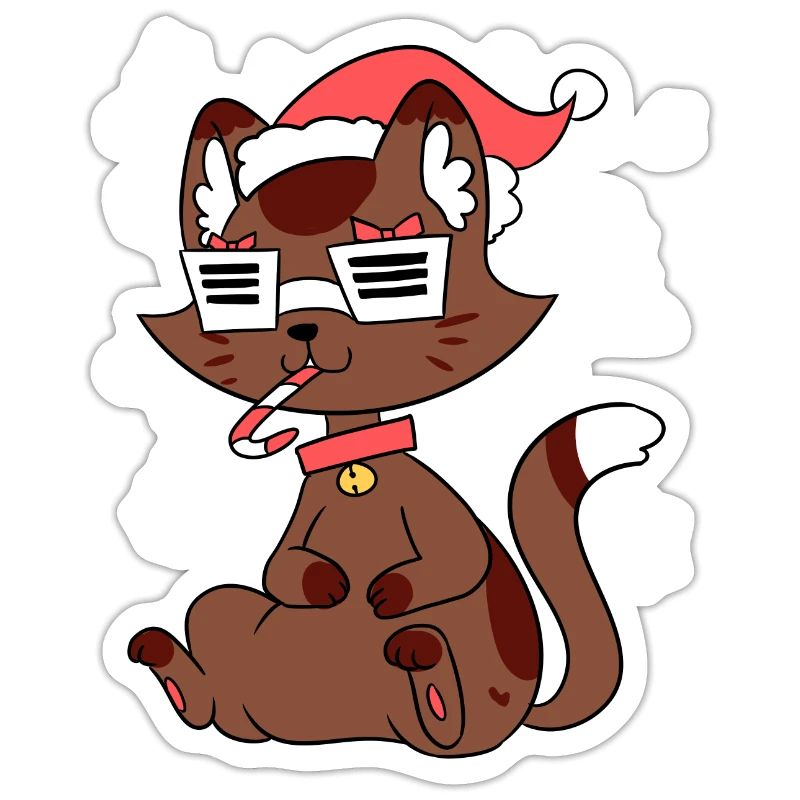 Weihnachten – Weihnachtspullover – Cool Cat
