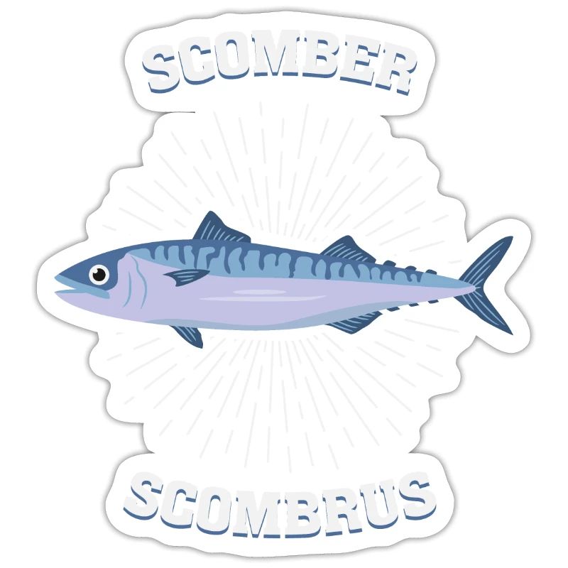 Scomber scombrus Mackerel Gift Saltwater Fish
