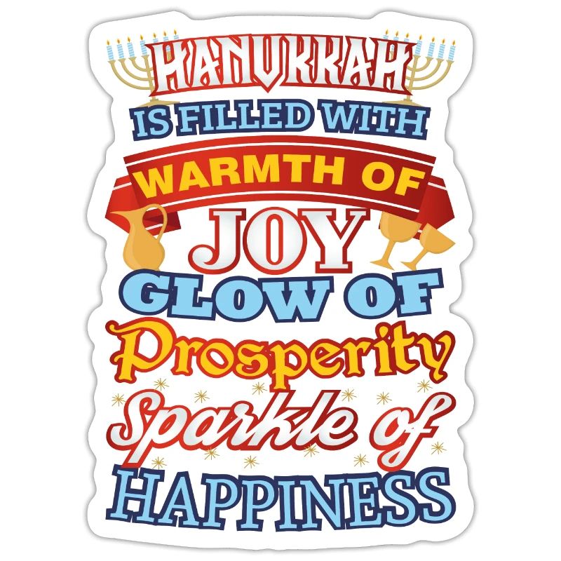 Hanukkah Happiness Joy Prosperity Happiness