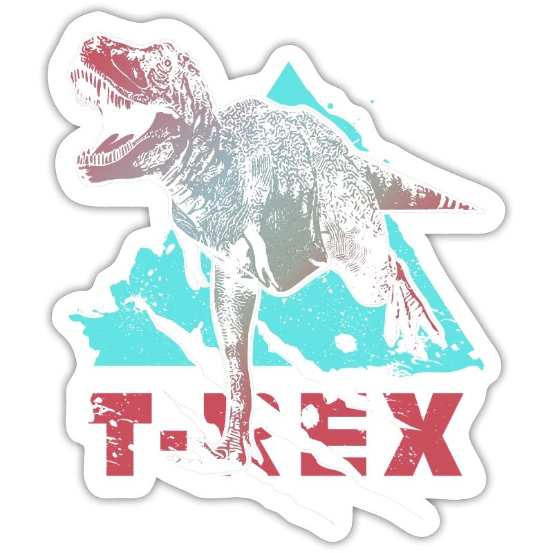 T-Rex dinosaur hunter wilderness primeval