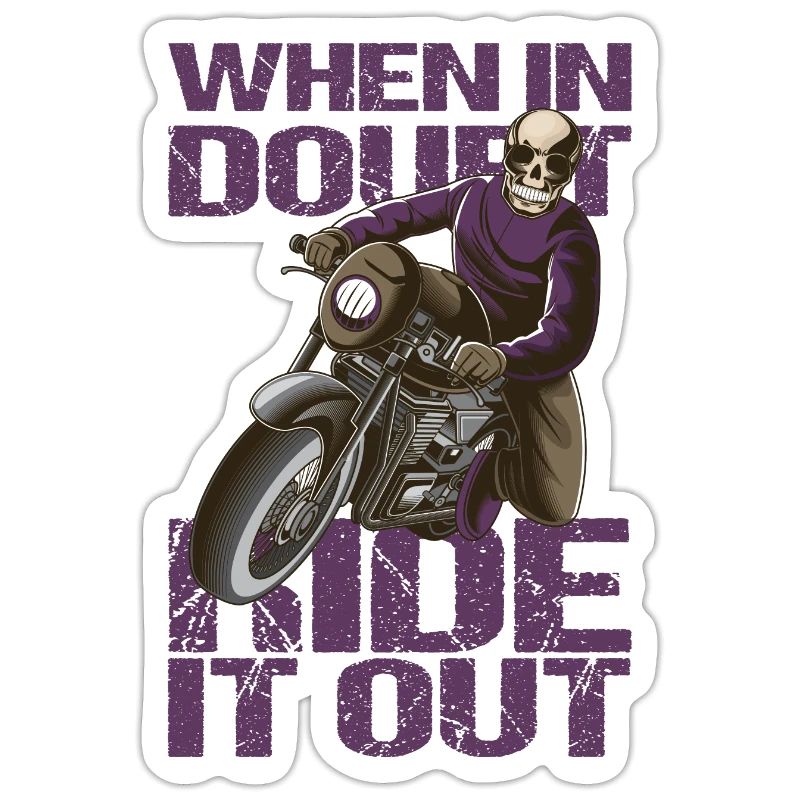 Skull Biker Geschenkidee