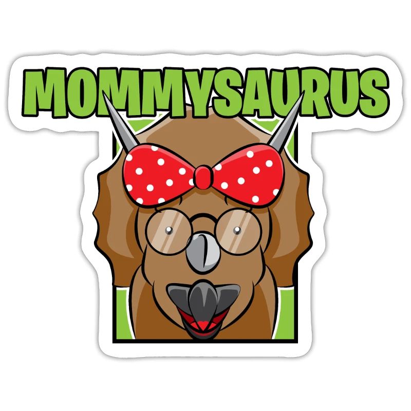 Dinosaurier Dino T-Rex Mama Mutter Mutti Geschenk