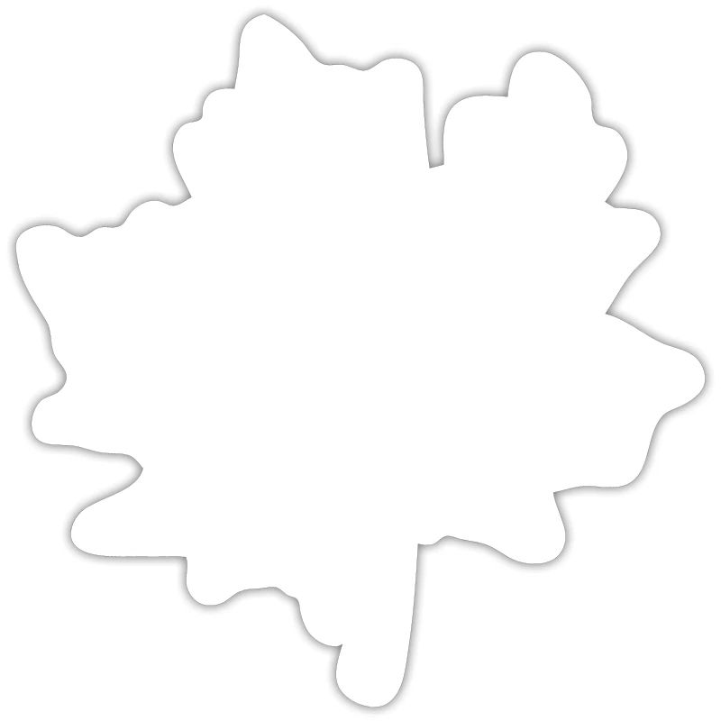 Maple Leaf Canada - one line drawing