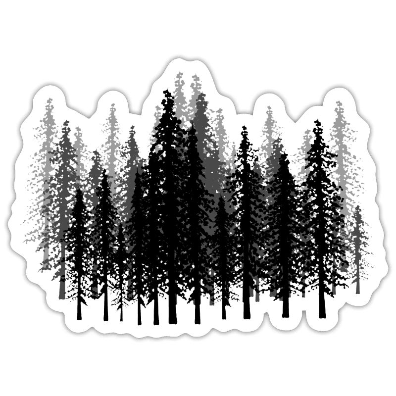 Forest Forests Forester Hunter Gift Idea Camping