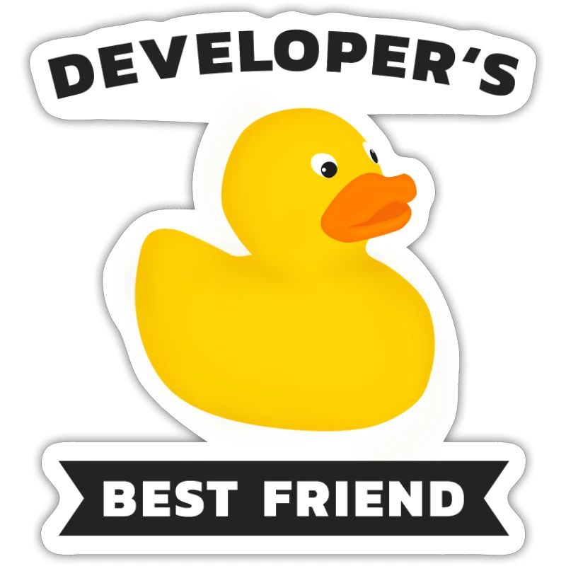 Programmierer Bester Gummiente Duck
