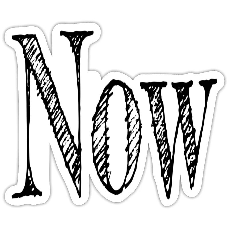 Jetzt oder now