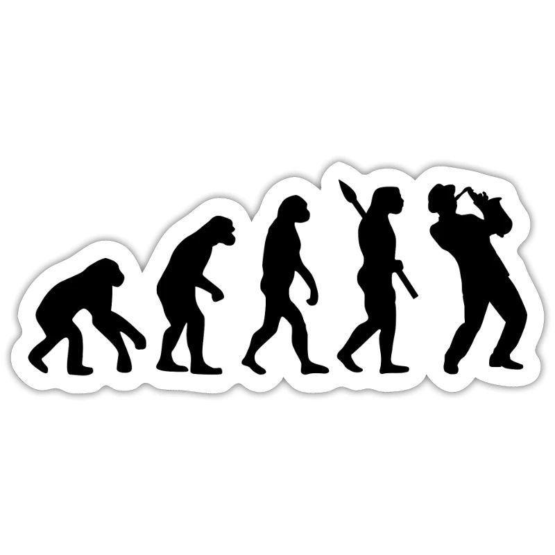 Evolution Saxophone Development Music Jazz Saxophone