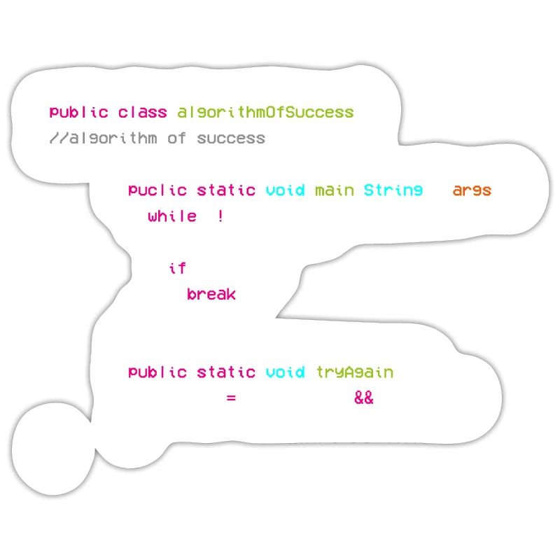 Algorithm Of Success - Coder - Informatiker