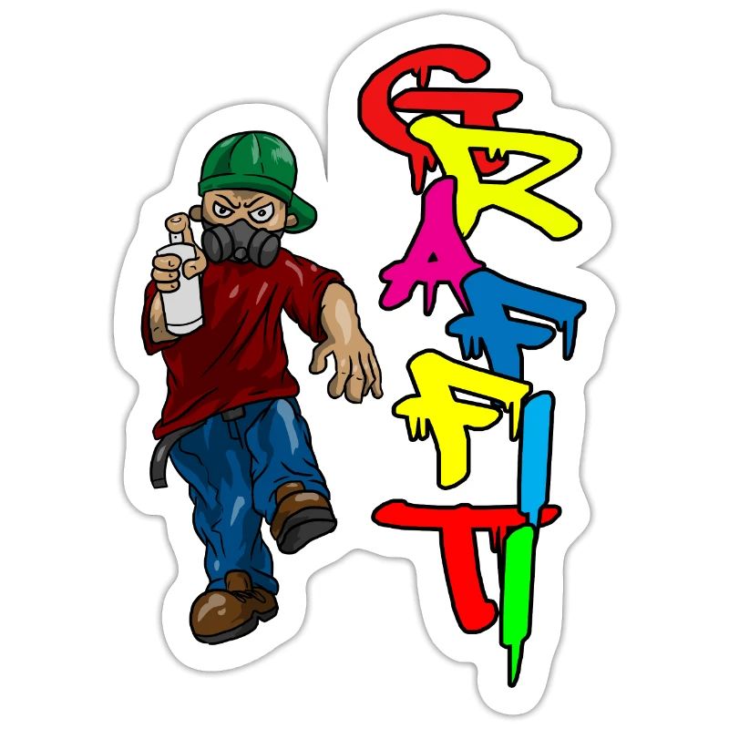 Graffiti Spray Doodle Draw Write Wall Surface Gift