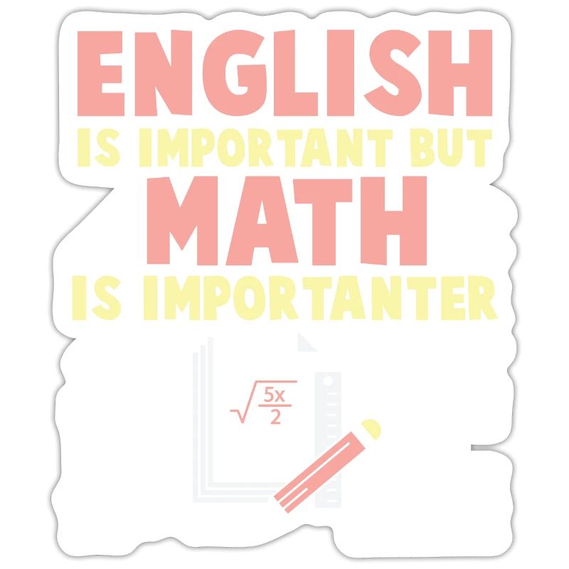 English math is important math nerd