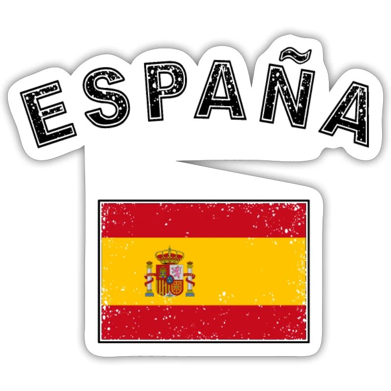 Espagne drapeau espagnol drapeau utilisé look