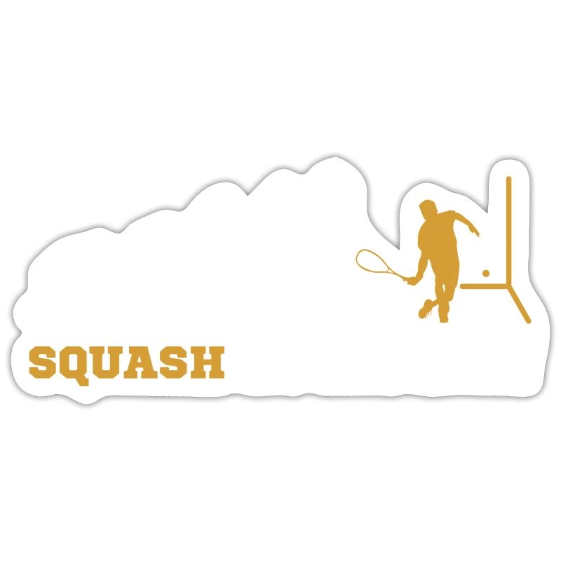 Squash Squash Player Evolution Gift