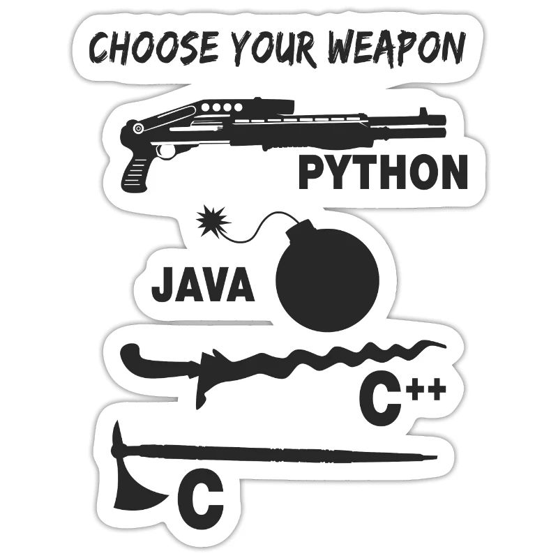 Programmer Choose your programming language