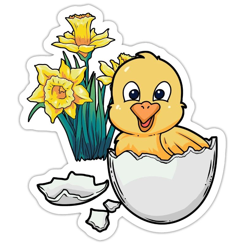 Joyeux Easter Chicks Easter Egg Kids Bébé Chick Egg Egg