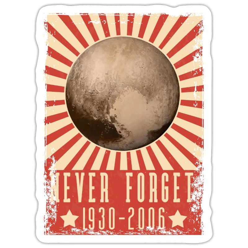 Never Forget Pluto Funny Planet Pluto shirt