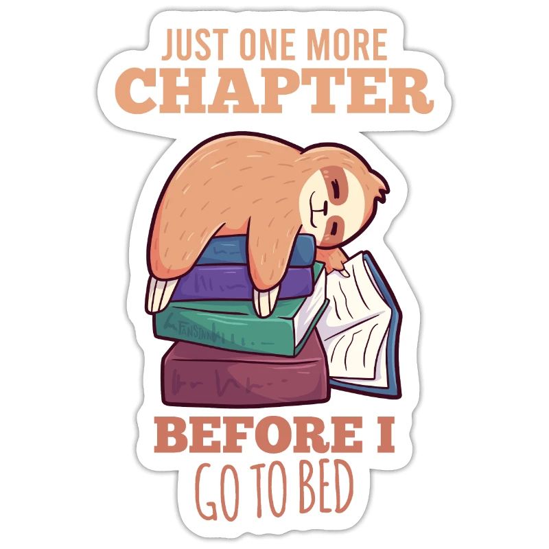 Faultier One More Chapter Buch Geschenk