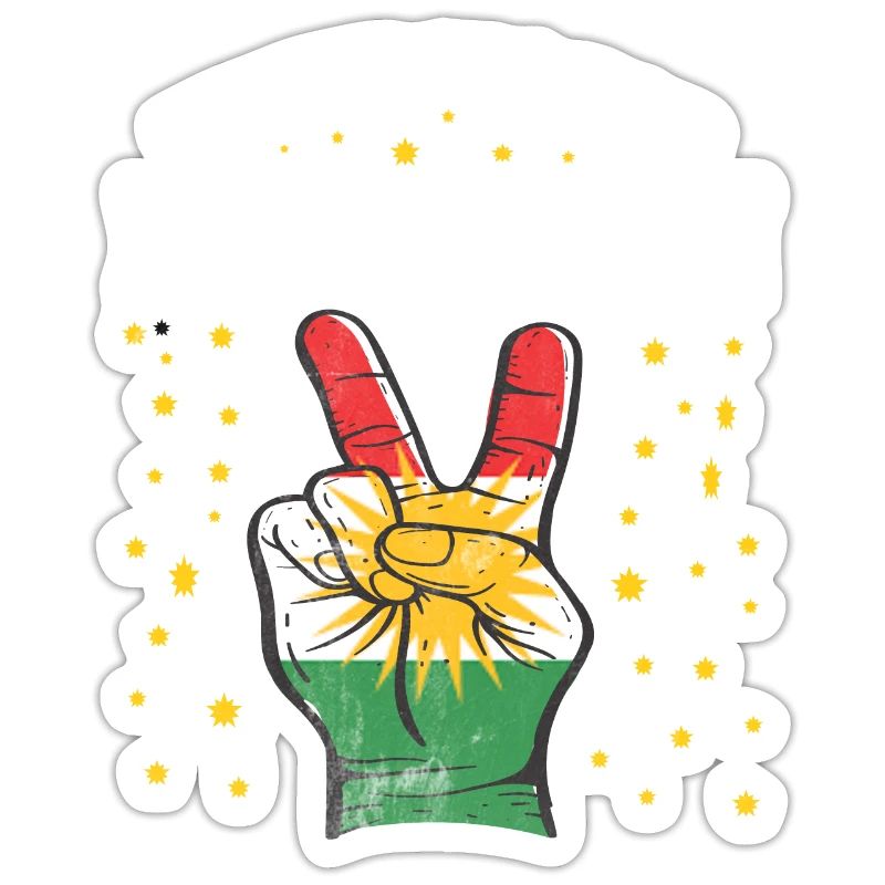 Kurdistan Kurde Kurden Geschenk azadi Rojava irak