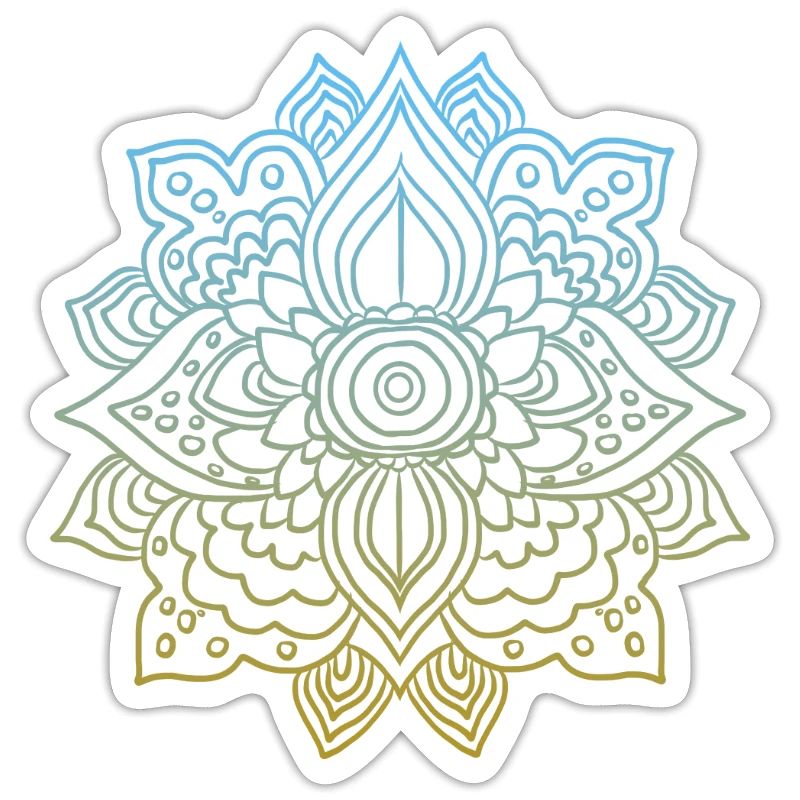 Mandala Rosette Circular Pattern Gift