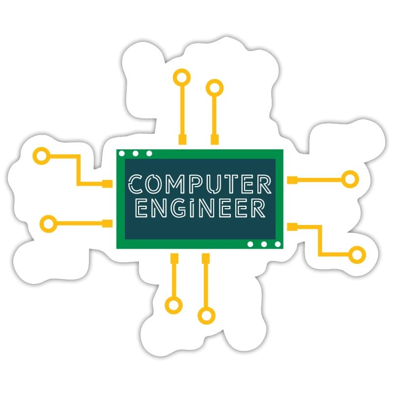 Computer engineer nerd computer science informatics