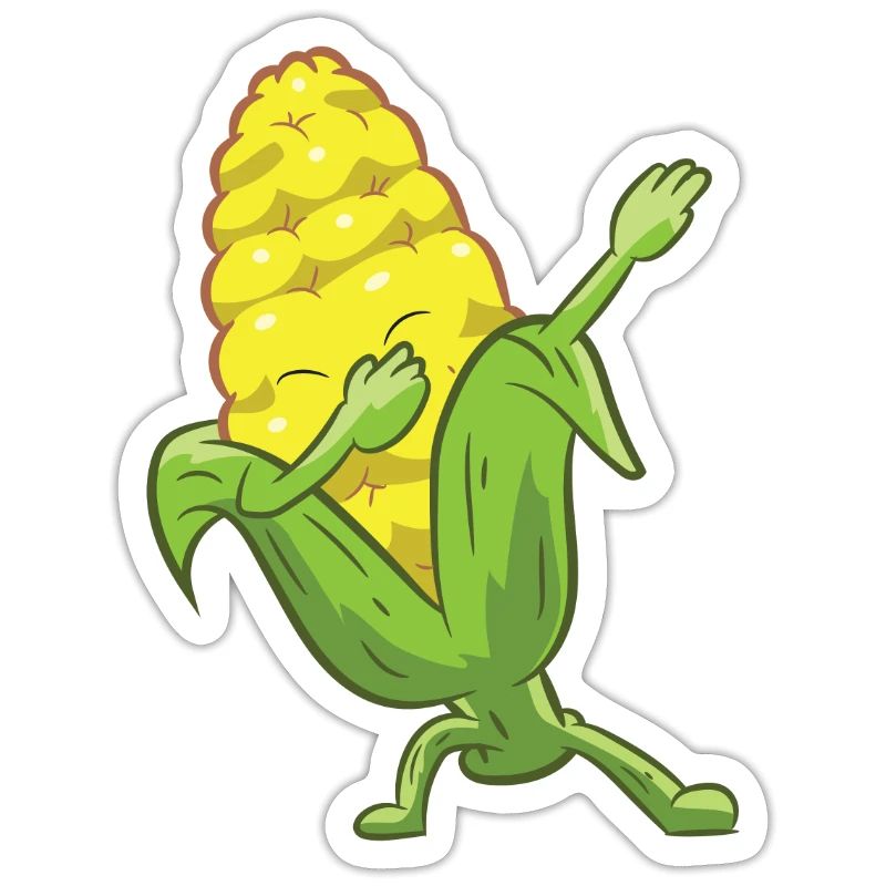 Dabbing Corn Cute Dancing Corn Gift For Corn