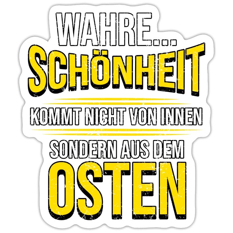Osten Spruch Lustig DDR Mauerfall Berlin Geschenk