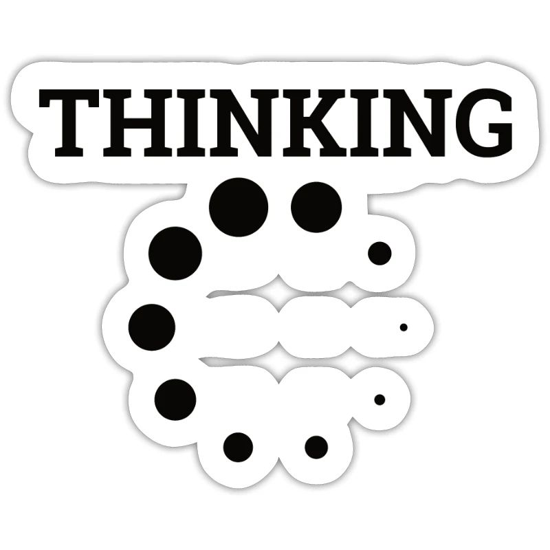 "Thinking" | Computer, Computer Science, Geek