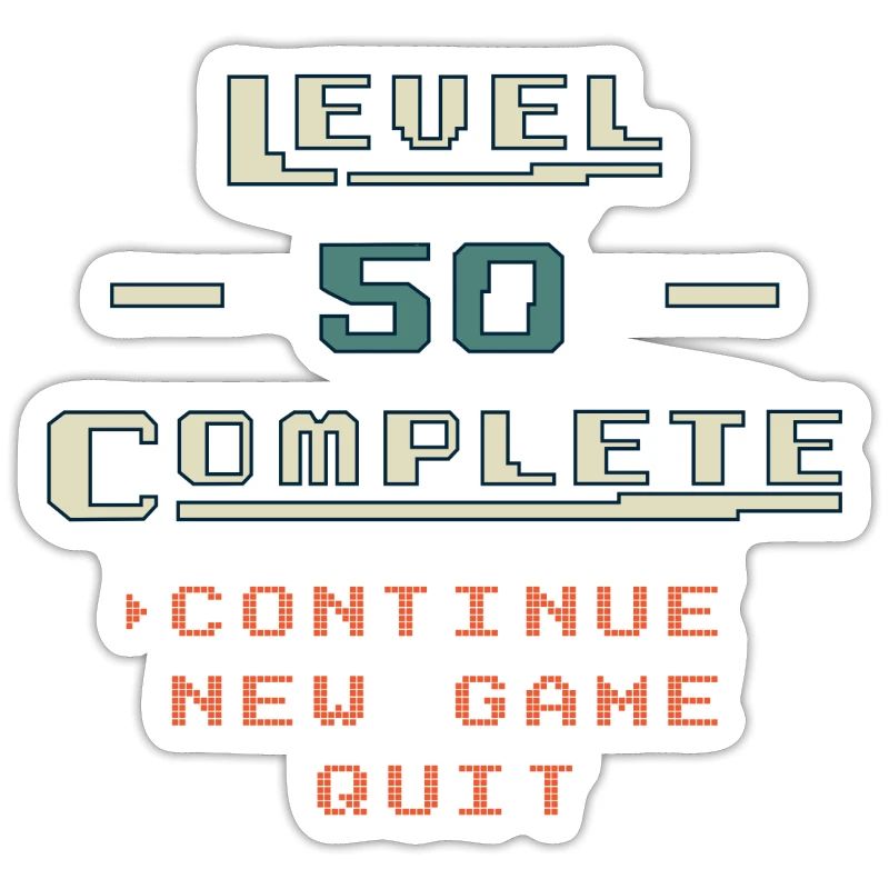 Level Complete continue Game gift idea