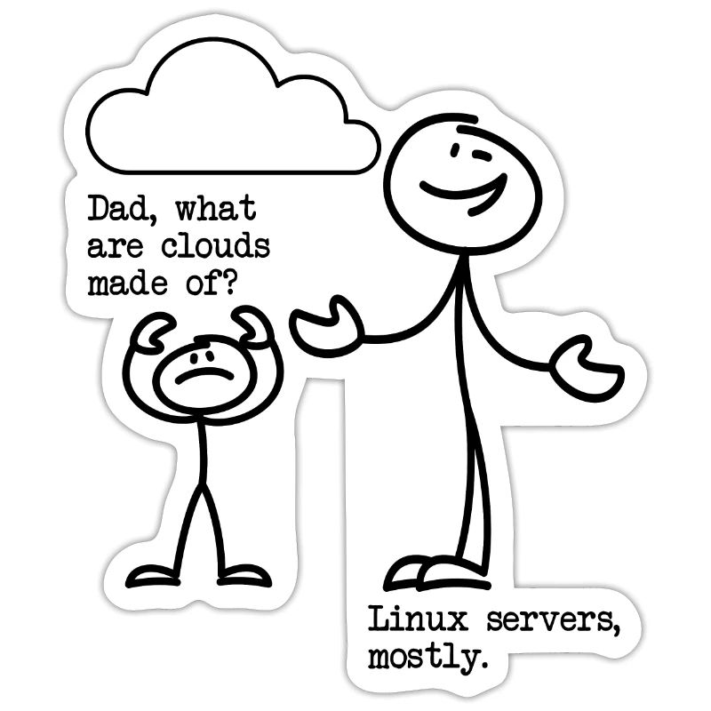 What are clouds made of? Linux servers mostly!