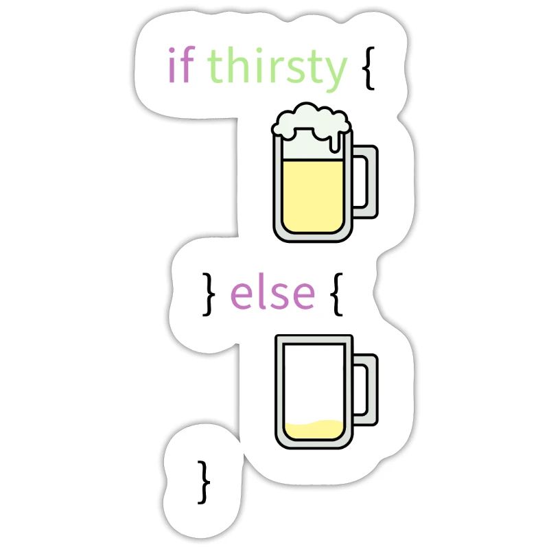 Programmeur de langage de programmation codeur de bière programmeur
