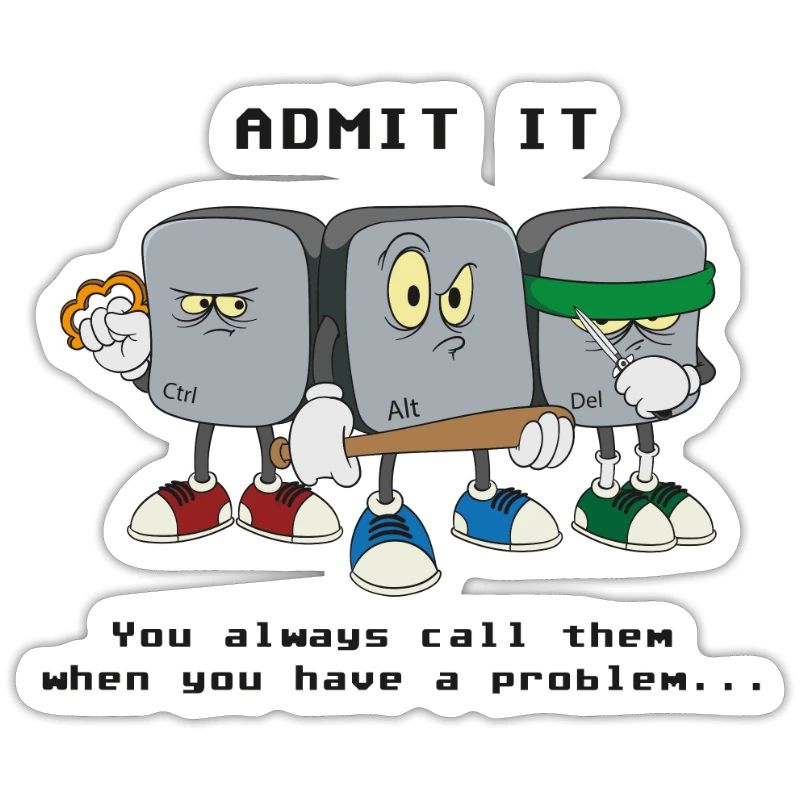 Strg Alt Entf Computer Informatiker Programmierer