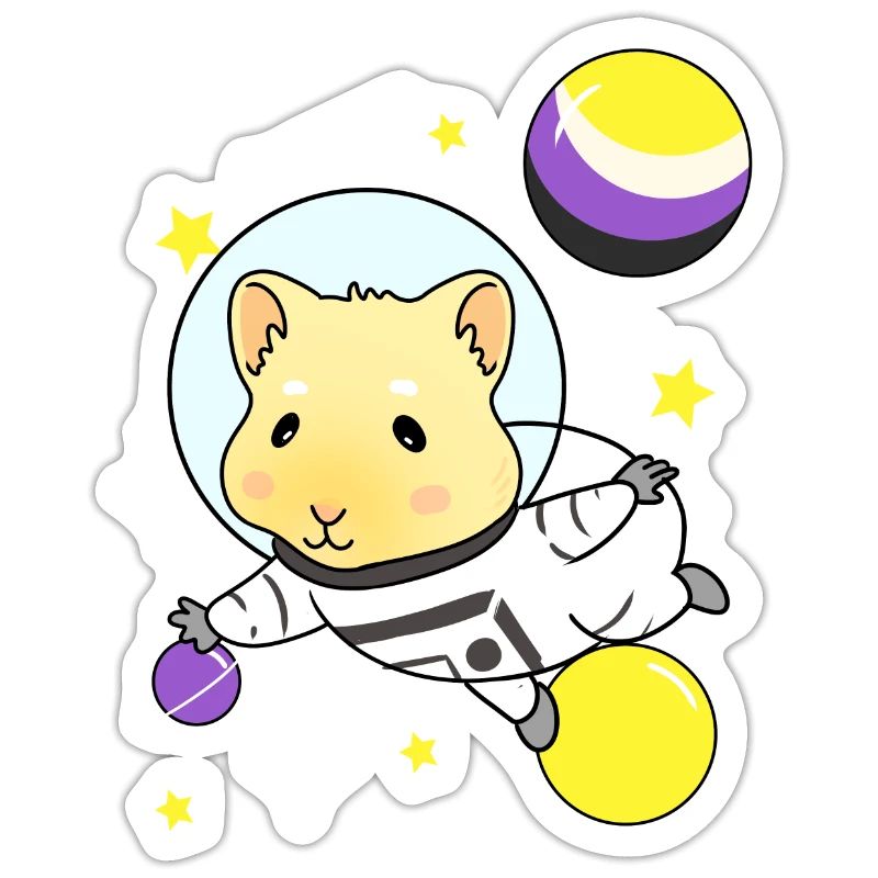 Nonbinary guinea pig Nonbinary Pride