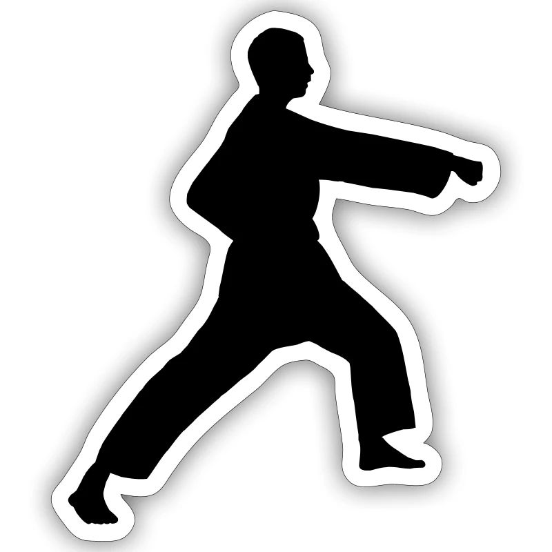 Punsch Karate oder Teakwondo Punsch