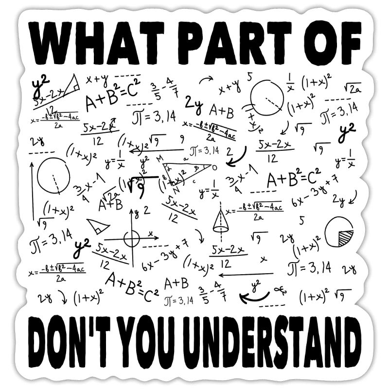 Math arithmetic mathematician gift