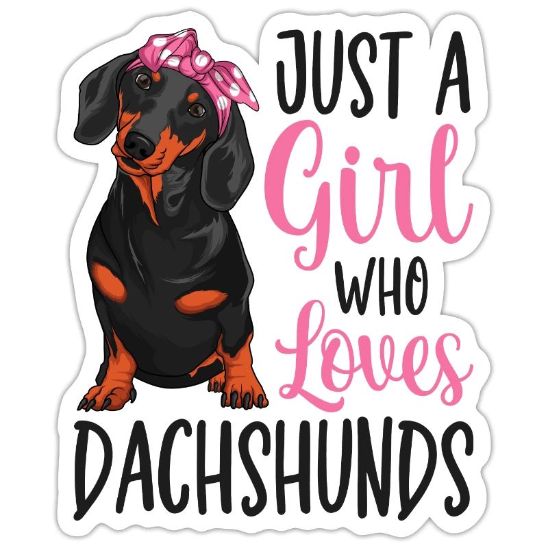 Dackel Mädchen