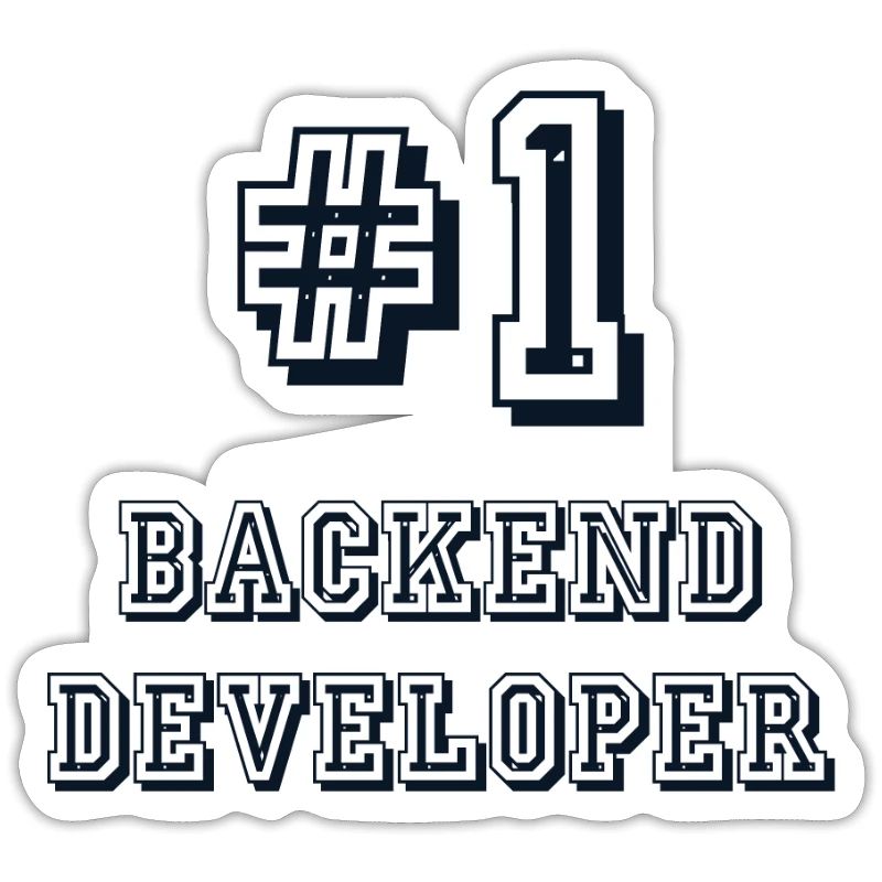 #1 Backend Developer Coder Engineer Software