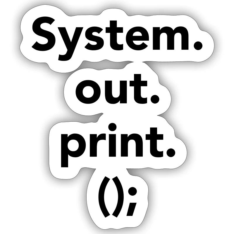 program system out print Java
