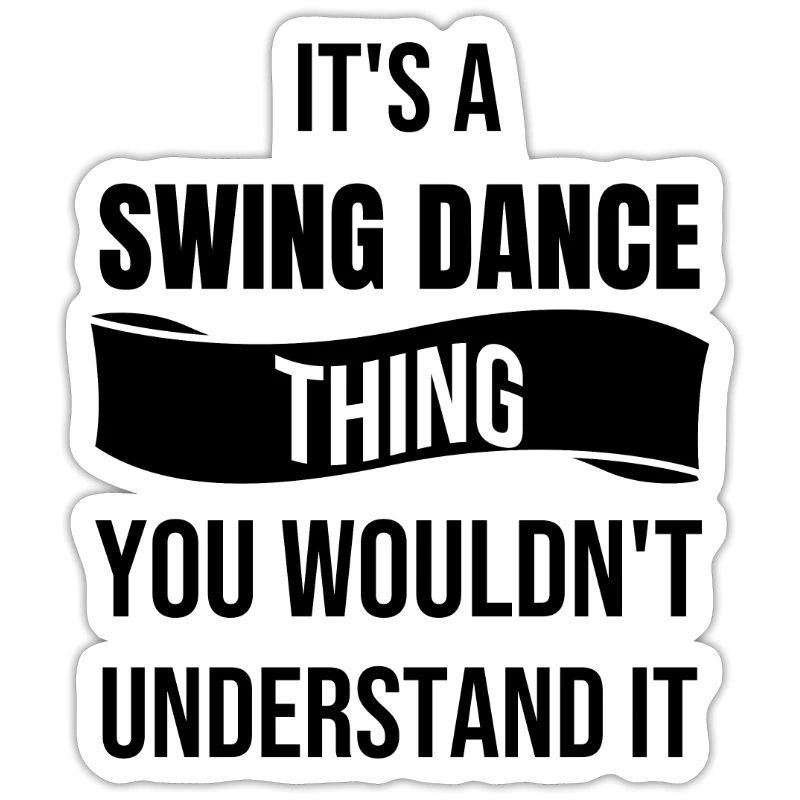 Swing Dance Gift Jitterbug Swing Dancer
