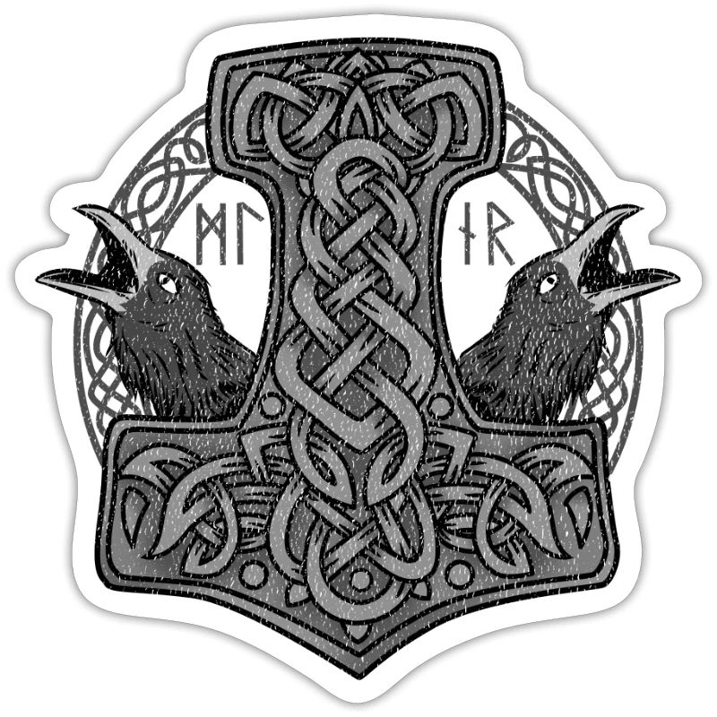 Wikinger Hammer - Mjölnir Odin Geschenk