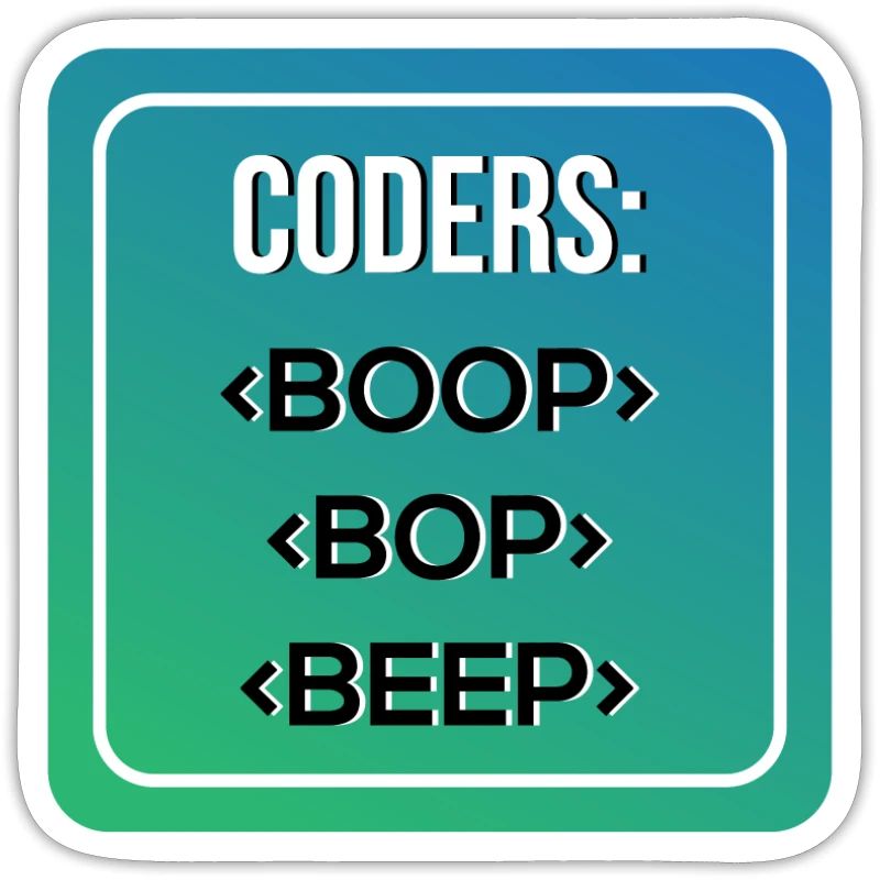 Codeurs BOOP BOP BEEP