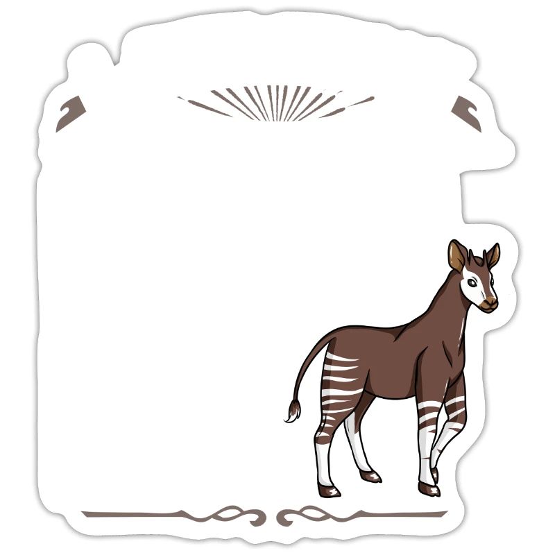 Okapi Forest Giraffe Giraffe African Zebra