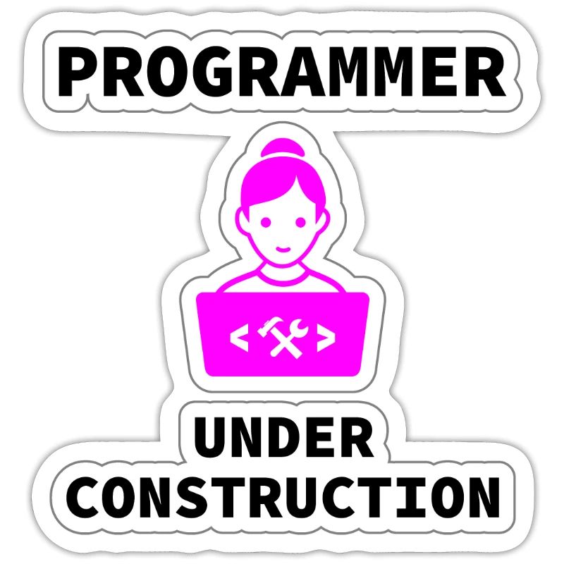 Girl Programmer Under Construction, Programming
