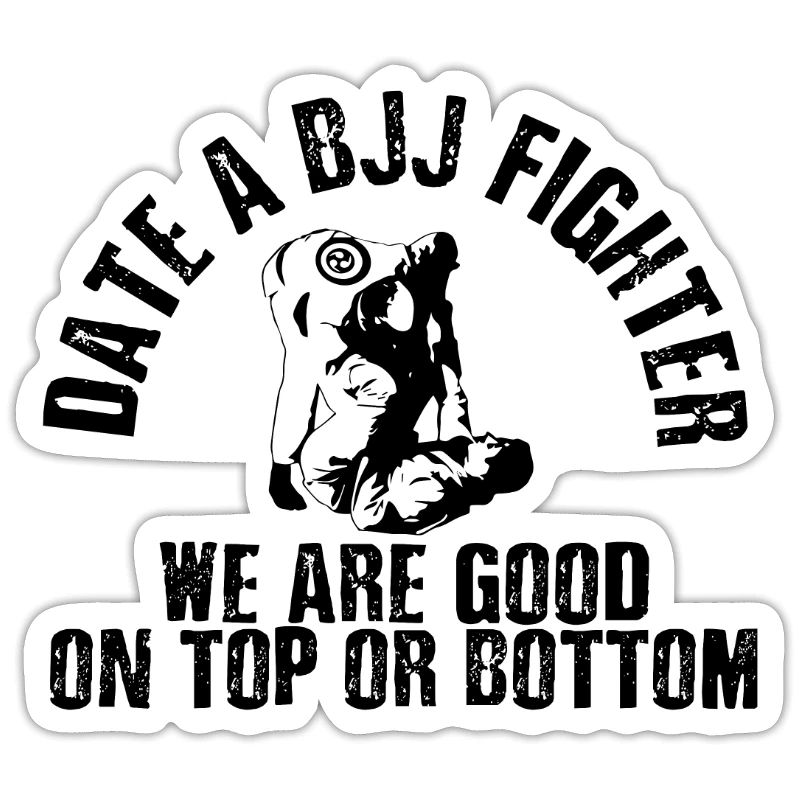 Datum Eines Bjj-Kämpfers Good Top Oder Unten Jiu