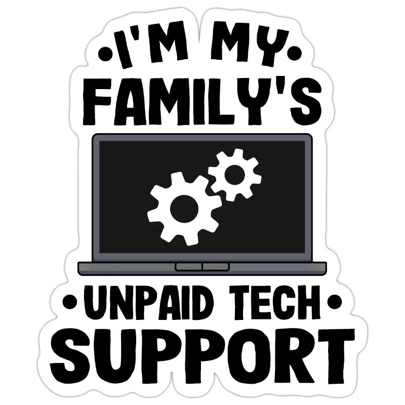 Funny Unpaid Tech Support Technical Support Gift