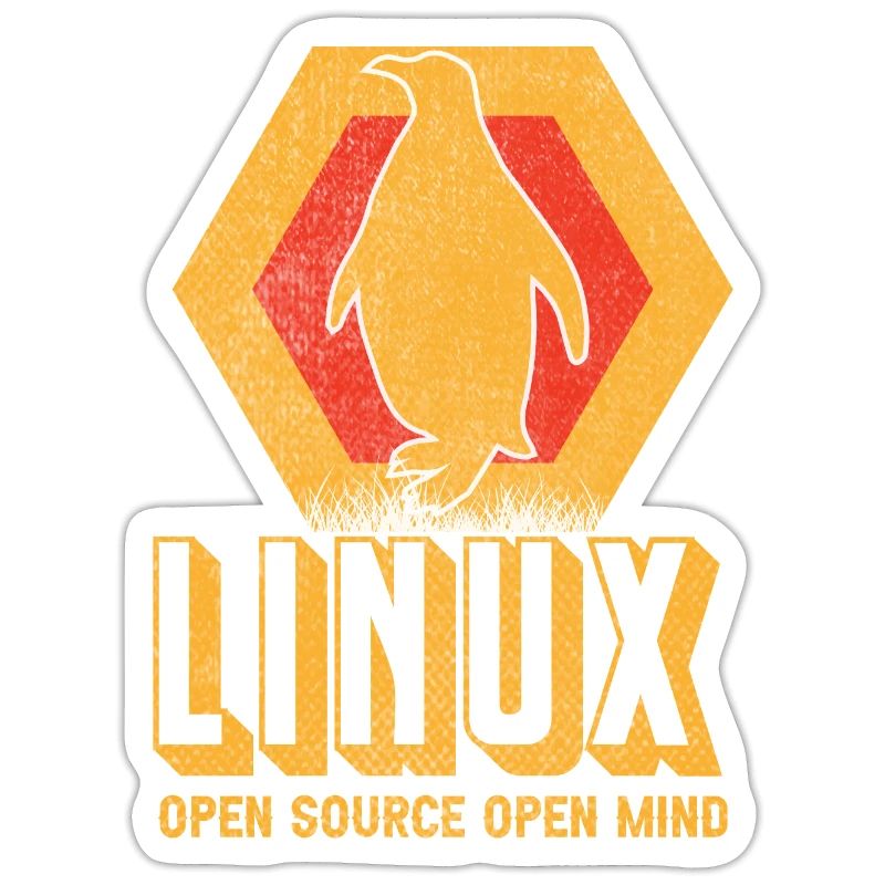 Linux Geek Pinguin Nerd Informatiker