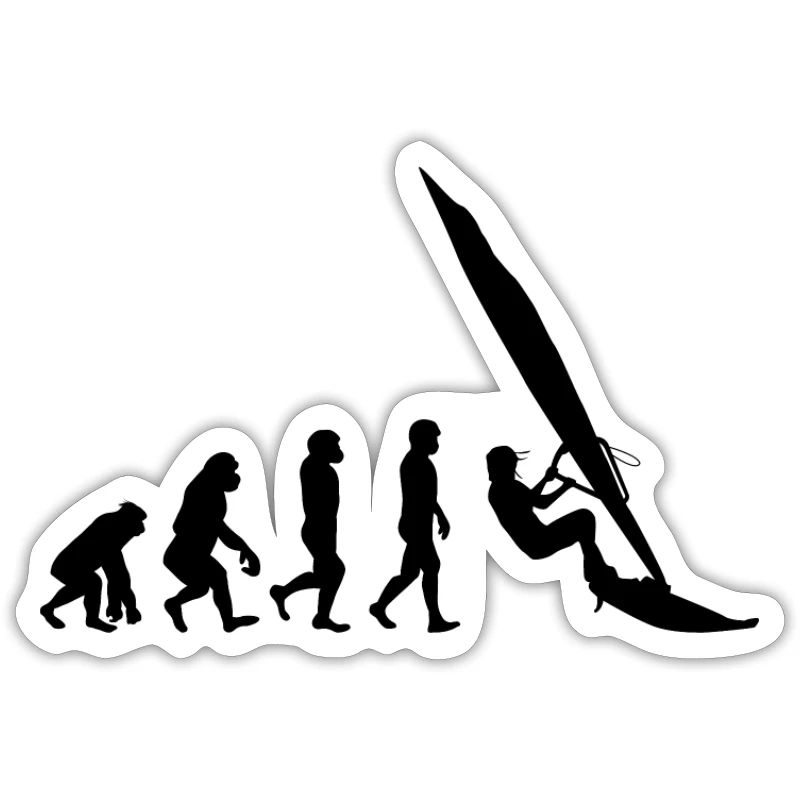 Windsurfing Evolution Wind Surfer