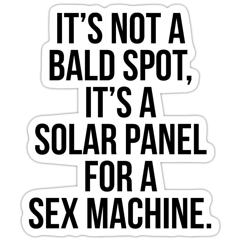 NICHT EIN BALD SPOT ABER EIN SOLAR PANEL